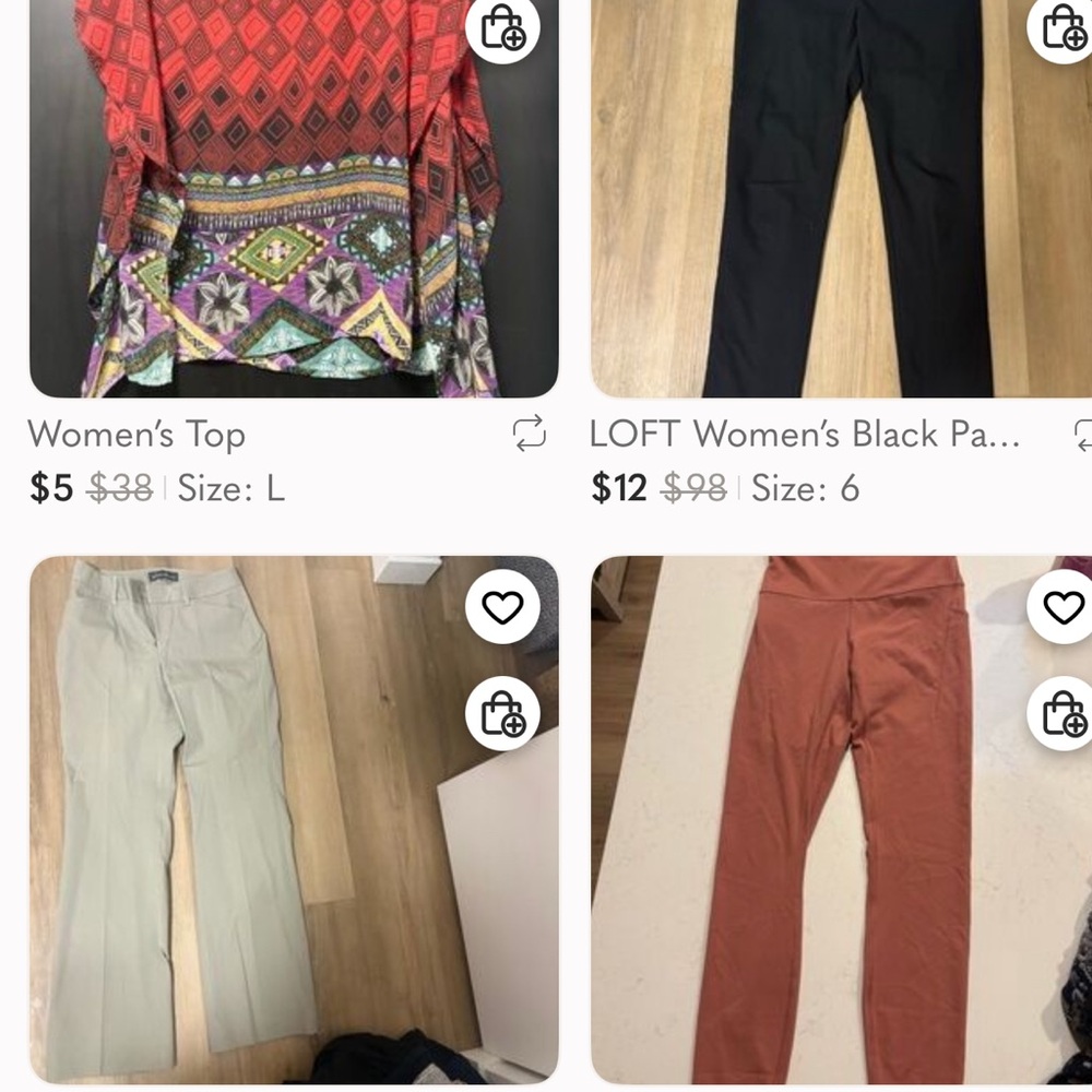 Large Women’s size M Bundle